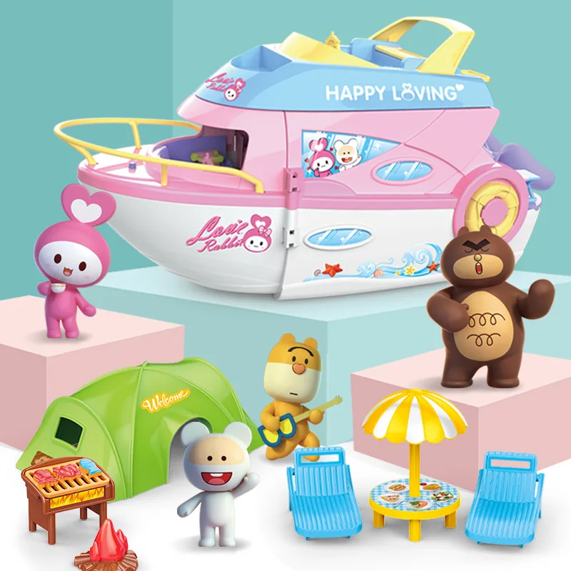 Детский милый мини-дом-Кемпер, имитация пластикового Розового автомобиля, лодка, автомобиль, кукольный домик, мебель для девочек, ролевая иг...
Детский милый мини-дом-Кемпер, имитация пластикового Розового автомобиля, лодка, автомобиль, кукольный домик, мебель для девочек, ролевая иг...