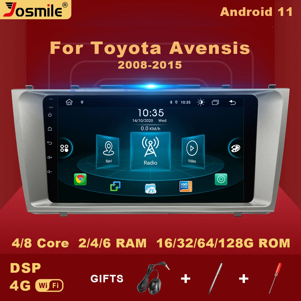 Автомобильный радиоприемник 2 din Android 11 для Toyota Camry 6 40 50 2006-2011 мультимедийная навигация GPS стерео аудио головное устройство Carplay 8 ядер
Автомобильный радиоприемник 2 din Android 11 для Toyota Camry 6 40 50 2006-2011 мультимедийная навигация GPS стерео аудио головное устройство Carplay 8 ядер