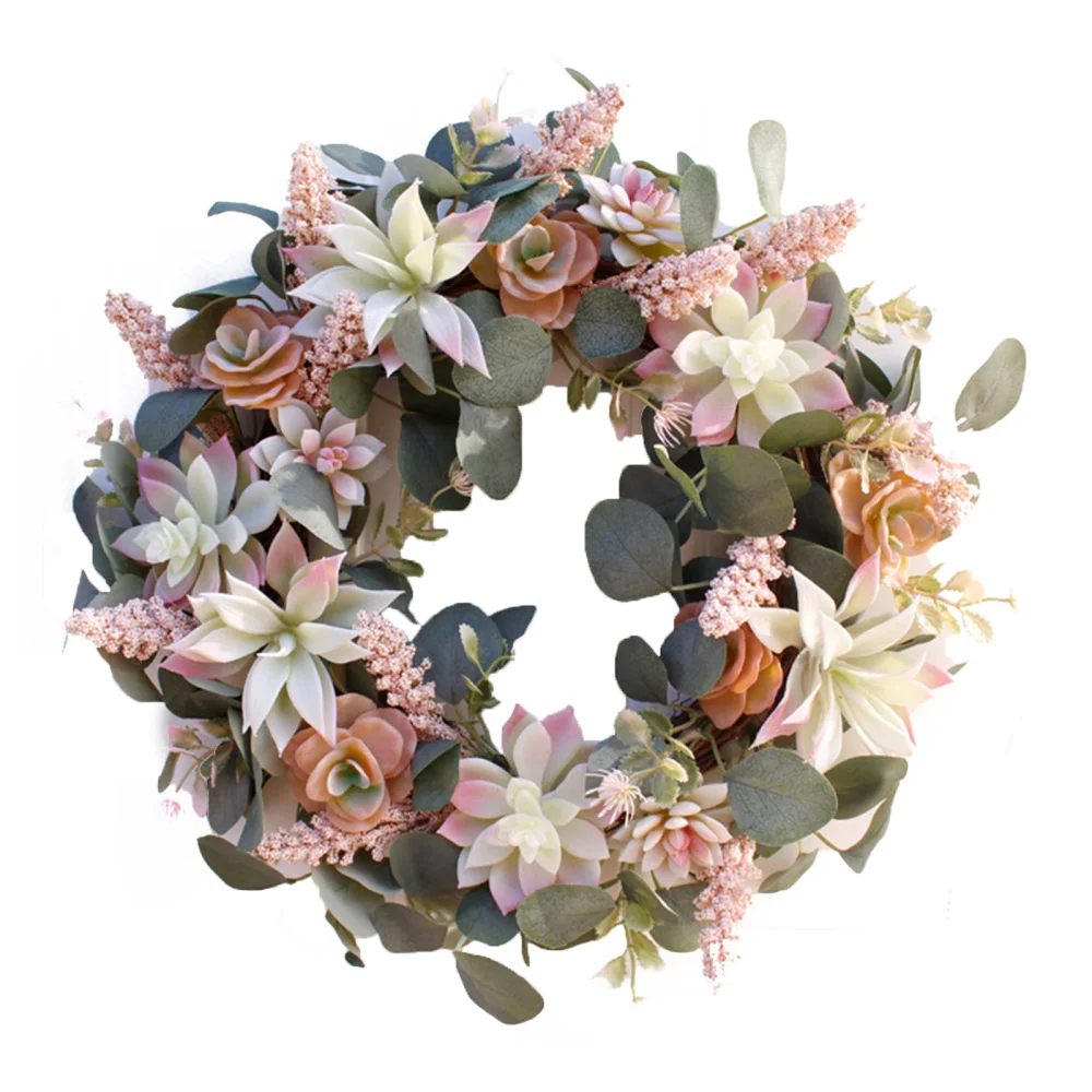 Fleshy Wreath Woodland Wedding Ornament Home Décor 40cm Multicolor Festival Supplies Wreaths Decor Realistic Artificial Flower
Fleshy Wreath Woodland Wedding Ornament Home Décor 40cm Multicolor Festival Supplies Wreaths Decor Realistic Artificial Flower