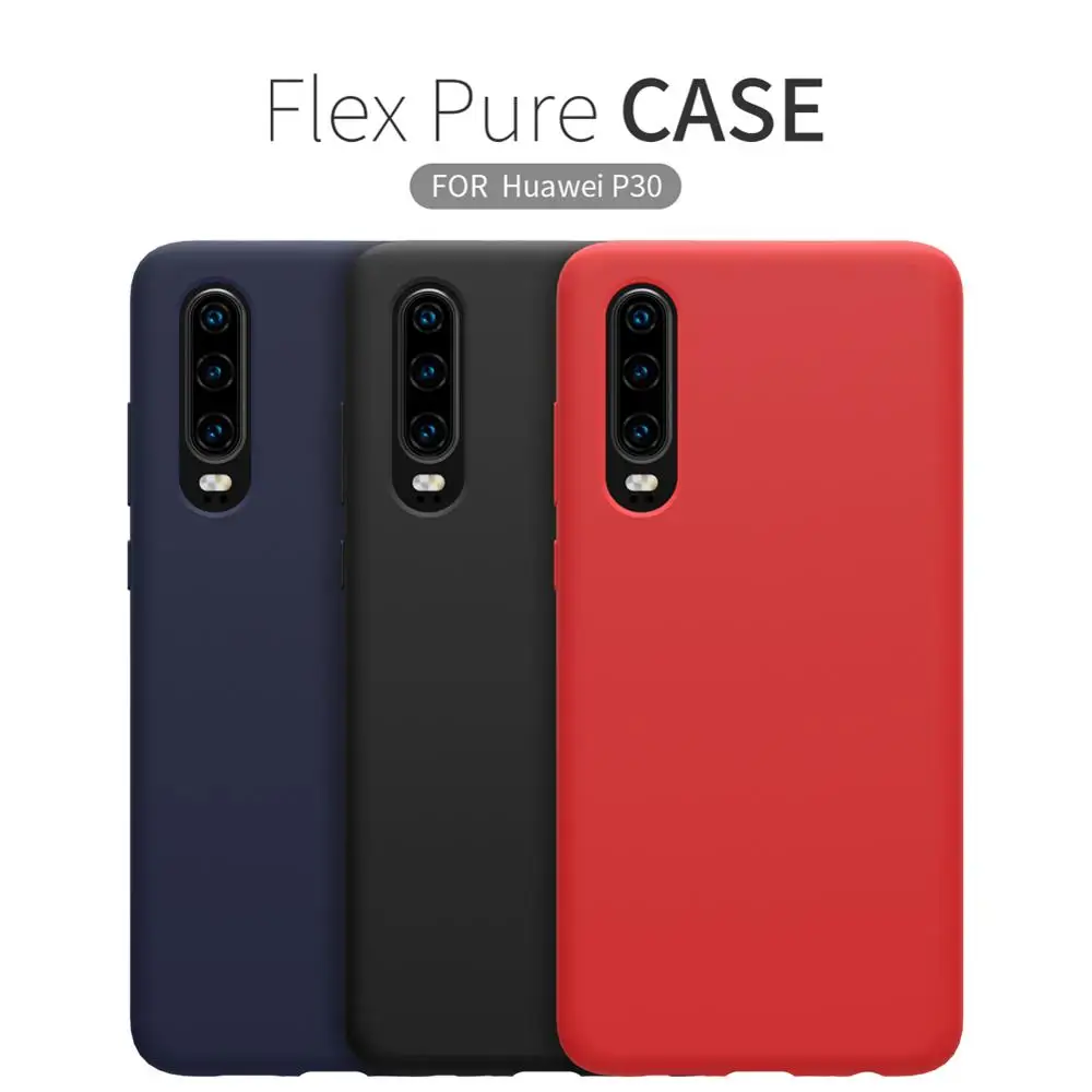 Гибкий чистый чехол для Huawei P30 Pro Lite Nova 4e Nillkin мягкие силиконовые чехлы с защитой от