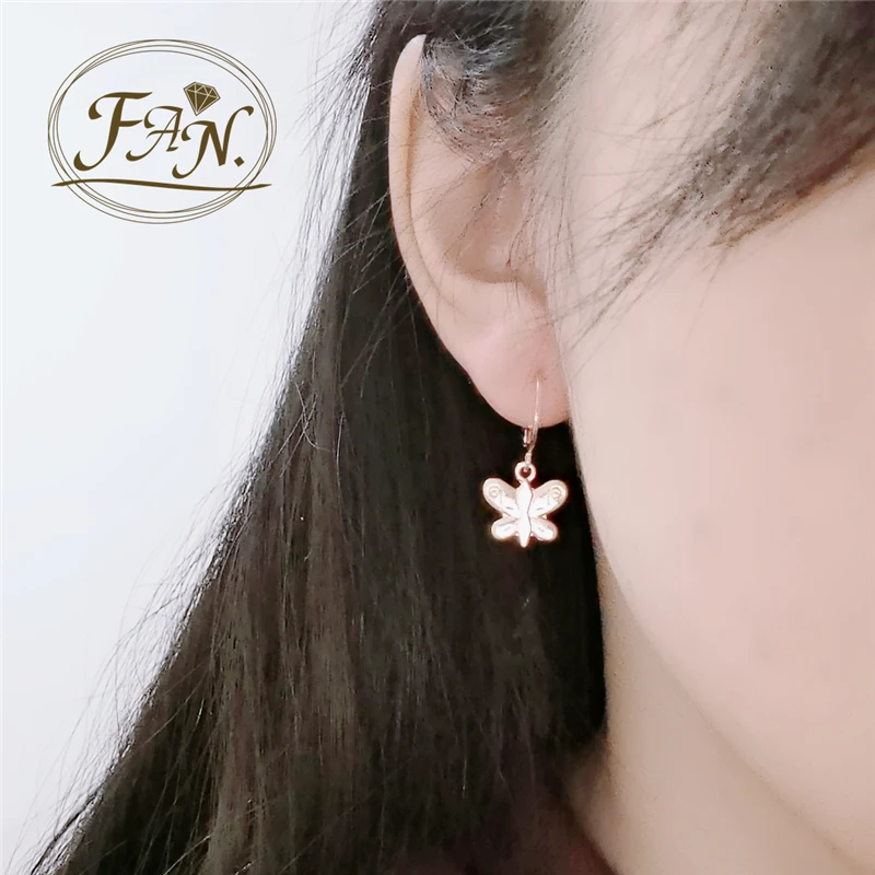 2021 New Trend Fan. Fashion Simple Charm Lovely Girl Women Golden Color Butterfly with Spiral Light Good Gift Hoop Drop Earrings
2021 New Trend Fan. Fashion Simple Charm Lovely Girl Women Golden Color Butterfly with Spiral Light Good Gift Hoop Drop Earrings