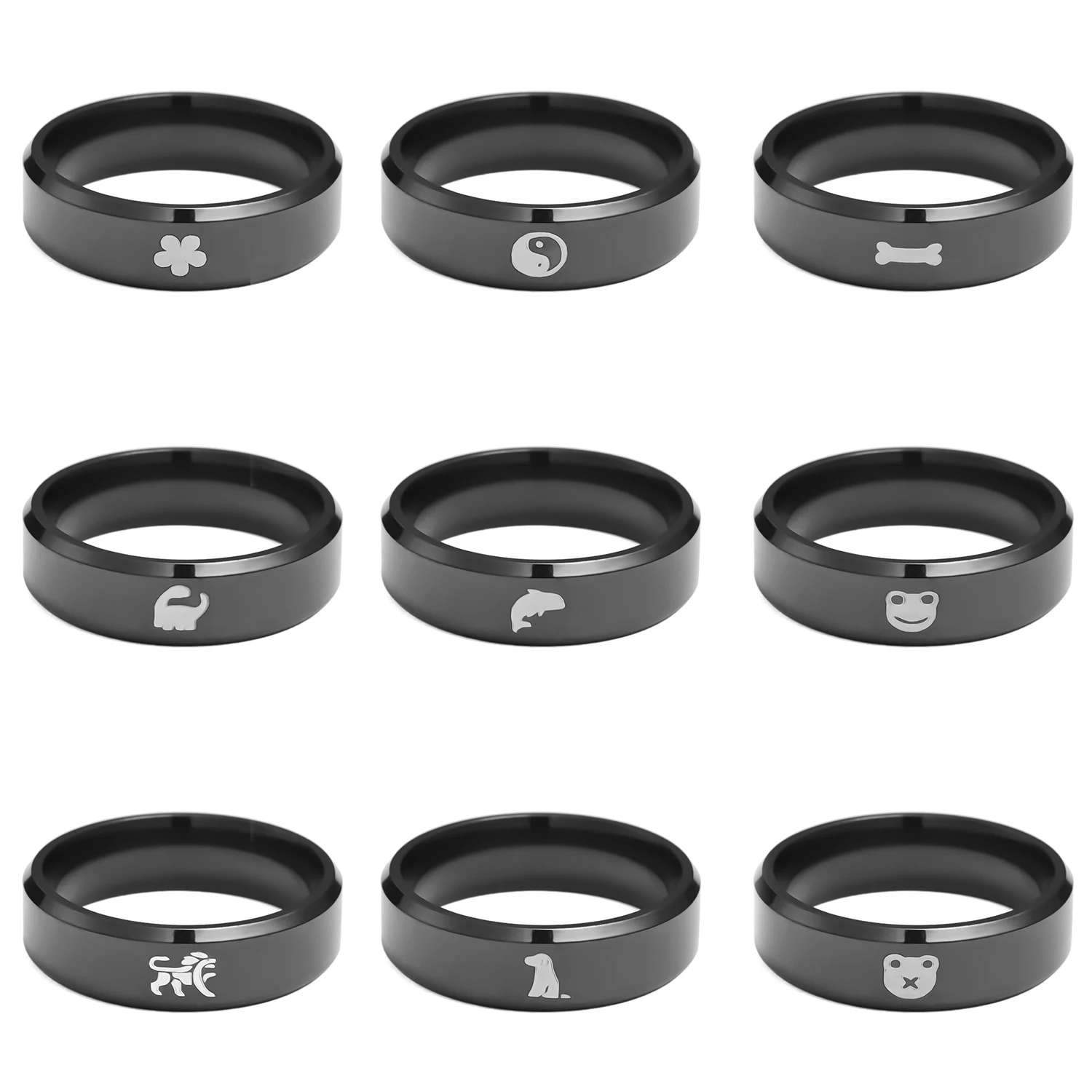 Minimalist Stainless Steel Rings For Women Men Personality DIY Finger Ring Fashion Couple Engagement Wedding Party Jewelry Gifts
Minimalist Stainless Steel Rings For Women Men Personality DIY Finger Ring Fashion Couple Engagement Wedding Party Jewelry Gifts