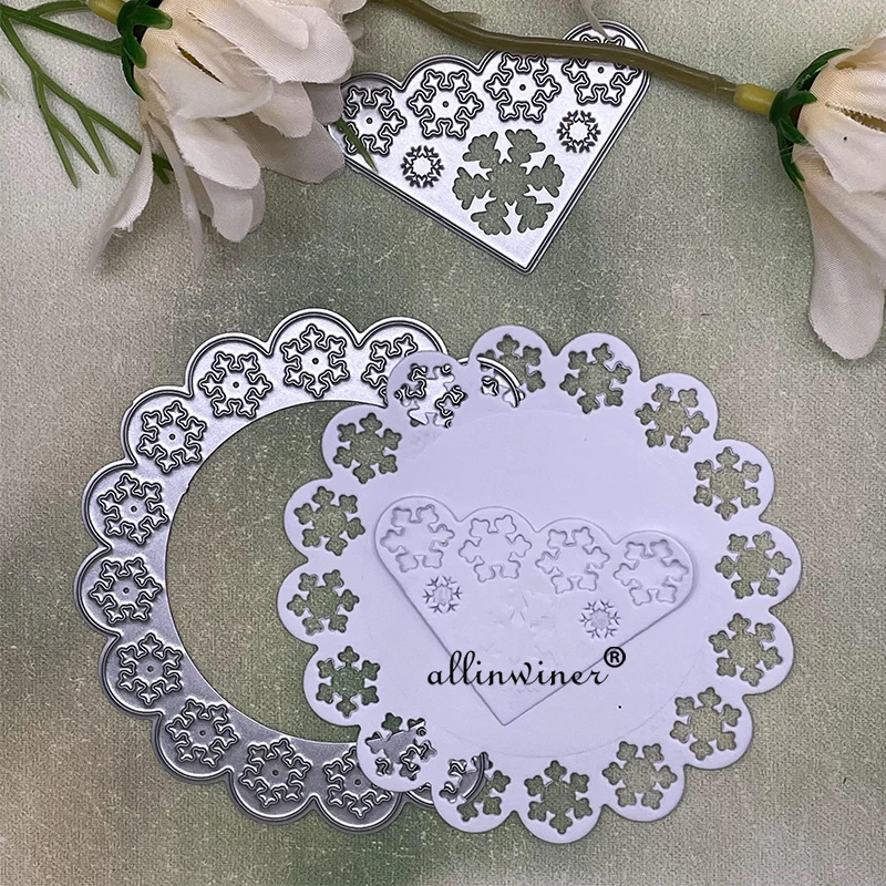 Snowflake corner ring Metal Cutting Dies Stencils Die Cut for DIY Scrapbooking Album Paper Card Embossing
Snowflake corner ring Metal Cutting Dies Stencils Die Cut for DIY Scrapbooking Album Paper Card Embossing