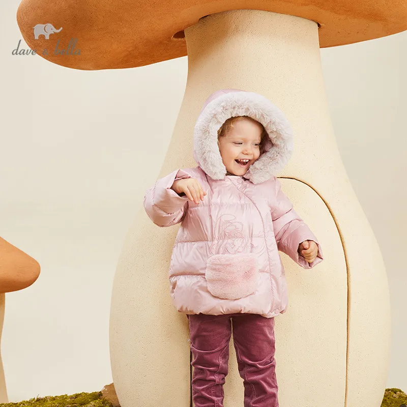 DBM17475 dave bella winter baby girls fashion cartoon hooded down coat children 90% white duck down padded kids jacket
DBM17475 dave bella winter baby girls fashion cartoon hooded down coat children 90% white duck down padded kids jacket