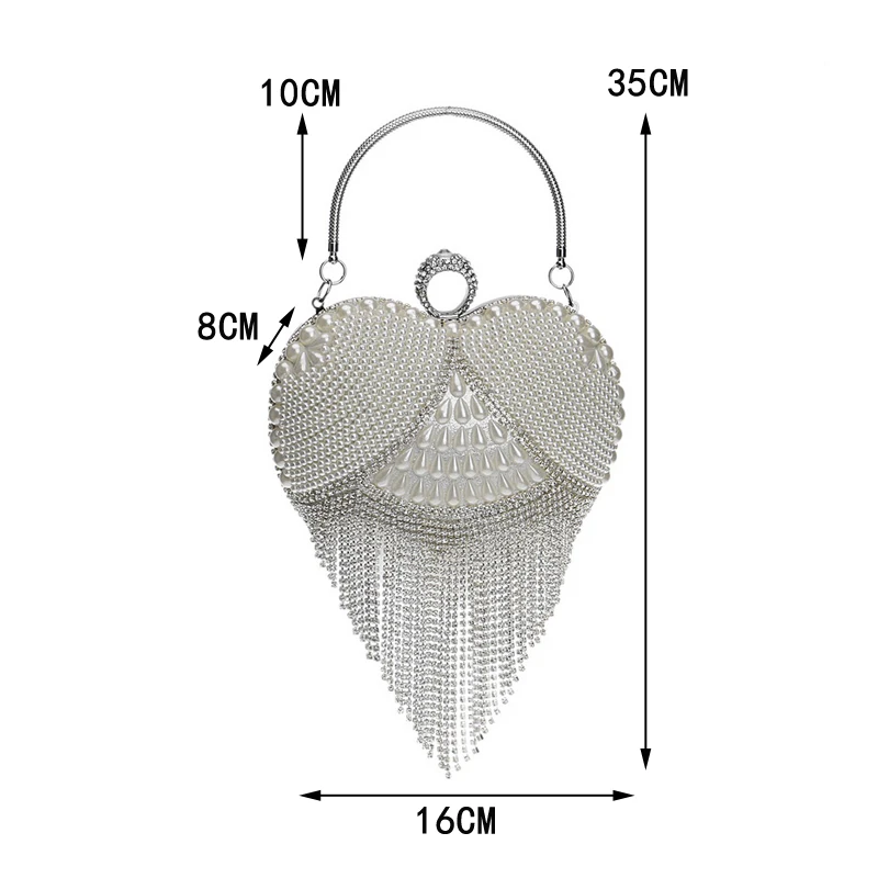 Fashion women tassel evening bags diamonds beaded clutch wedding purse shoulder party laides case purse
Fashion women tassel evening bags diamonds beaded clutch wedding purse shoulder party laides case purse