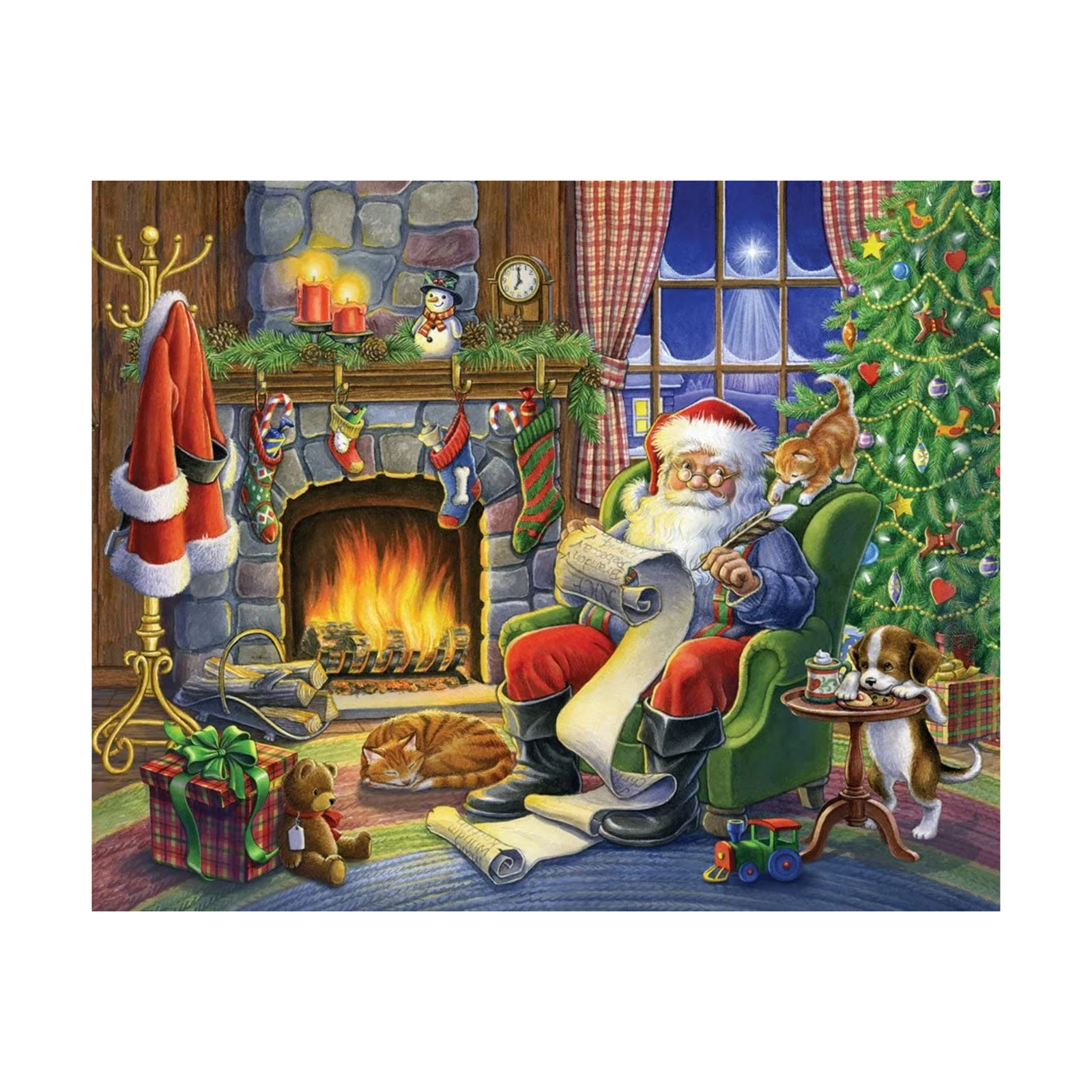 Happy Christmas 500/1000Pcs Puzzle Pieces Exercise Memory Relieve Stress Jigsaw Puzzles NIN668
Happy Christmas 500/1000Pcs Puzzle Pieces Exercise Memory Relieve Stress Jigsaw Puzzles NIN668