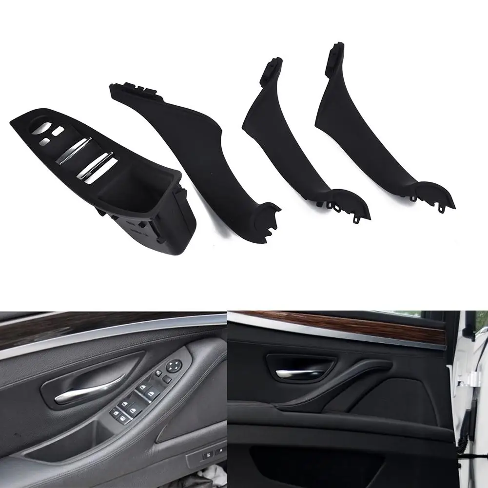 4pcs/set Car Inner Door Handle Window Switch Panel for BMW 5 Series F10 F18 520 523 525 Door Handle Panel Pull Trim Cover
4pcs/set Car Inner Door Handle Window Switch Panel for BMW 5 Series F10 F18 520 523 525 Door Handle Panel Pull Trim Cover