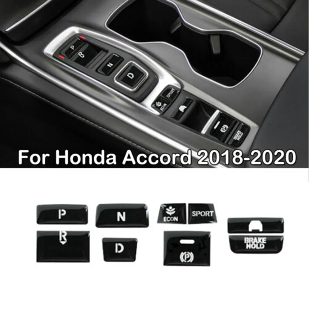Защитная крышка для кнопки переключения передач для Honda Accord 2018-2020, глянцевая черная крышка для консоли, автомобильные аксессуары
Защитная крышка для кнопки переключения передач для Honda Accord 2018-2020, глянцевая черная крышка для консоли, автомобильные аксессуары