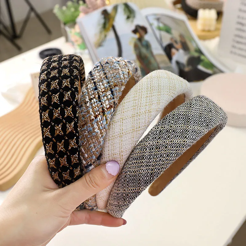 Wide-brimmed Fabric Autumn/Winter Hairband Women Wild Go Out Korea Sweet Headband Press Hair Hairband Headband Hair Accessories
Wide-brimmed Fabric Autumn/Winter Hairband Women Wild Go Out Korea Sweet Headband Press Hair Hairband Headband Hair Accessories