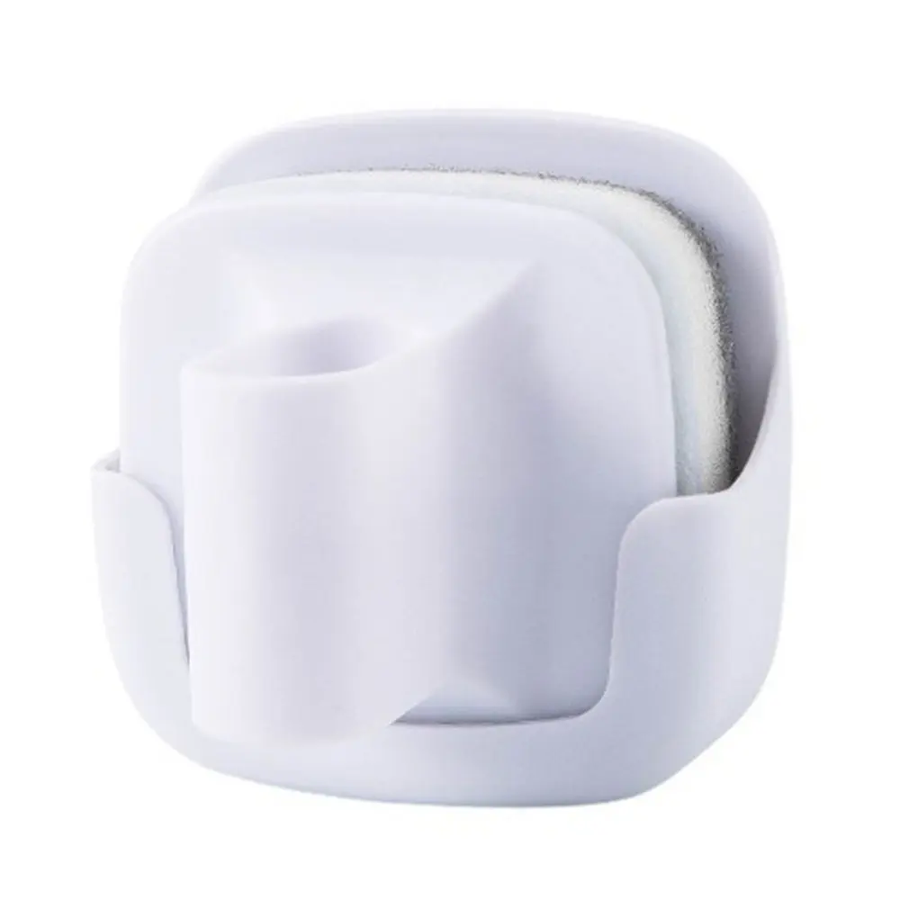 Sponge Pot Brush With Handle Wall-Mounted Removable Sponge Bottom Drainage Hole For Kitchen Cleaning
Sponge Pot Brush With Handle Wall-Mounted Removable Sponge Bottom Drainage Hole For Kitchen Cleaning