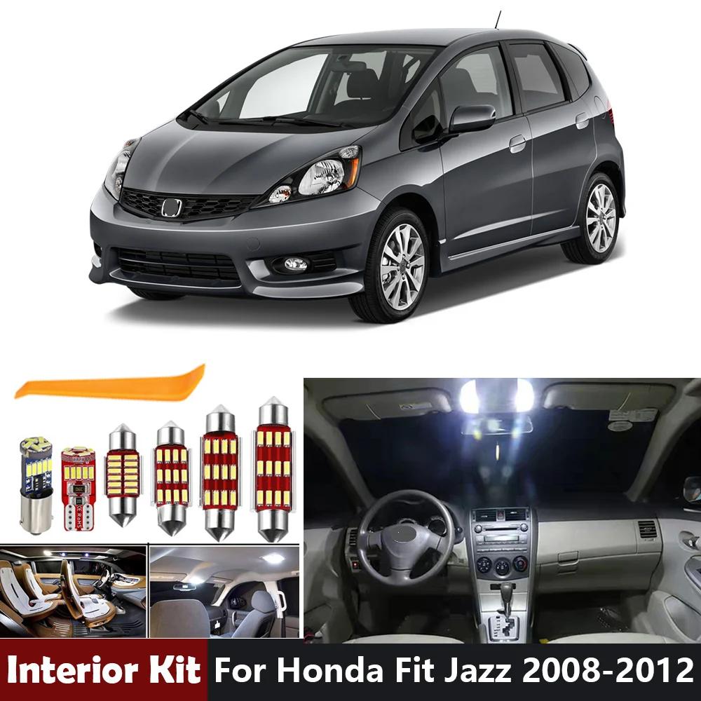 Светодиодные комплект ламп Canbus для салона автомобиля Honda Fit Jazz 2008, 2009, 2010, 2011, 2012, 4 шт.
Светодиодные комплект ламп Canbus для салона автомобиля Honda Fit Jazz 2008, 2009, 2010, 2011, 2012, 4 шт.