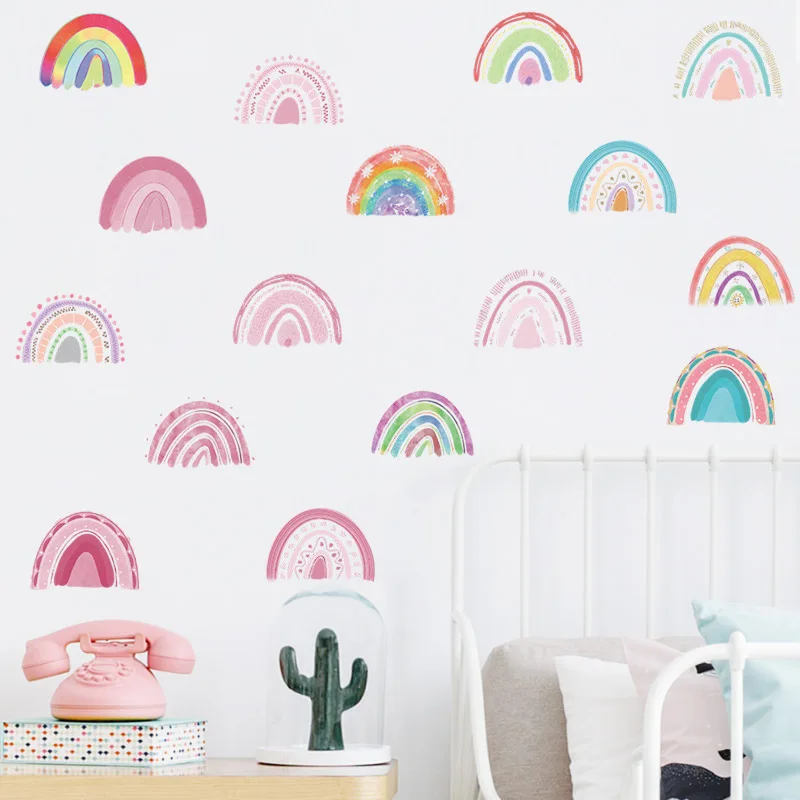 decoration chambre fille kids room decor rainbow naklejki na sciane wall stickers bedroom muursticker adesivi murali vinilo
decoration chambre fille kids room decor rainbow naklejki na sciane wall stickers bedroom muursticker adesivi murali vinilo