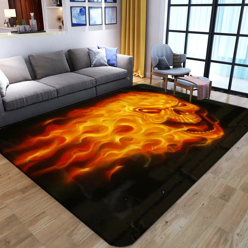 New Colour Skull Printed 3D Carpets for Living Room Bedroom Area Rug Kitchen Floor Door Mat Soft Flannel Home Decor large Carpet
New Colour Skull Printed 3D Carpets for Living Room Bedroom Area Rug Kitchen Floor Door Mat Soft Flannel Home Decor large Carpet