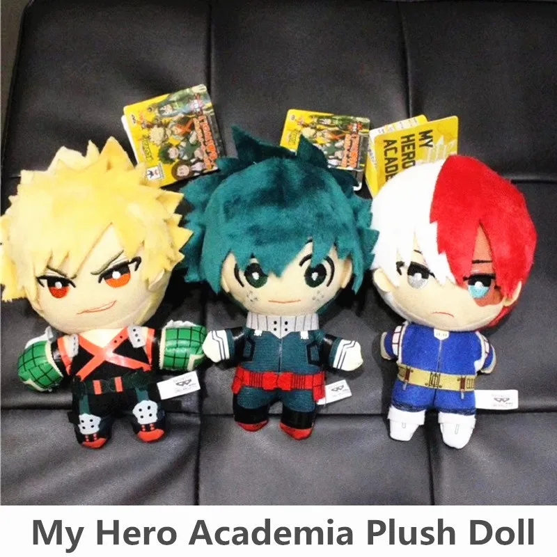 New Anime My Hero Academia Plush Doll Midoriya Izuku Todoroki Shoto Plush Pendant 15CM Stuffed Doll Toy Gifts
New Anime My Hero Academia Plush Doll Midoriya Izuku Todoroki Shoto Plush Pendant 15CM Stuffed Doll Toy Gifts