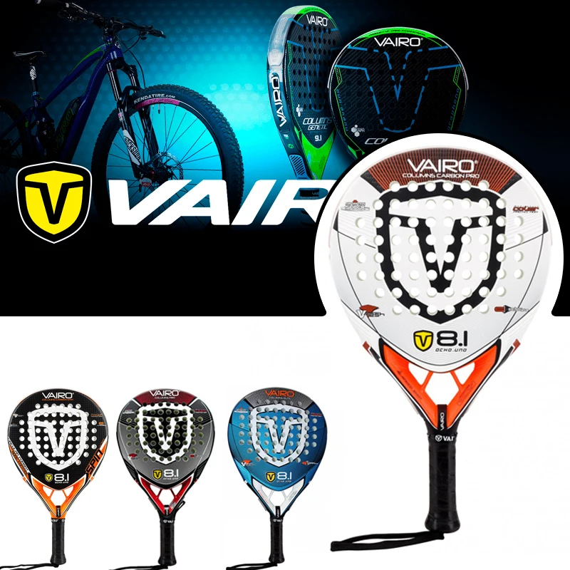 Vairo Padel Racket Porfessional Series Palas 3 Layer Carbon Fiber board Paddle Racket EVA Face Tennis Racket Beach Racket
Vairo Padel Racket Porfessional Series Palas 3 Layer Carbon Fiber board Paddle Racket EVA Face Tennis Racket Beach Racket