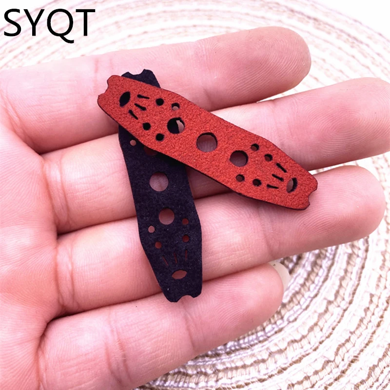 20pcs/lot2.0mm Thick Microfiber Leather Bag, New Red and Black Two-color Hunting Slingshot Leather Bag Bound Rubber Band Solid
20pcs/lot2.0mm Thick Microfiber Leather Bag, New Red and Black Two-color Hunting Slingshot Leather Bag Bound Rubber Band Solid