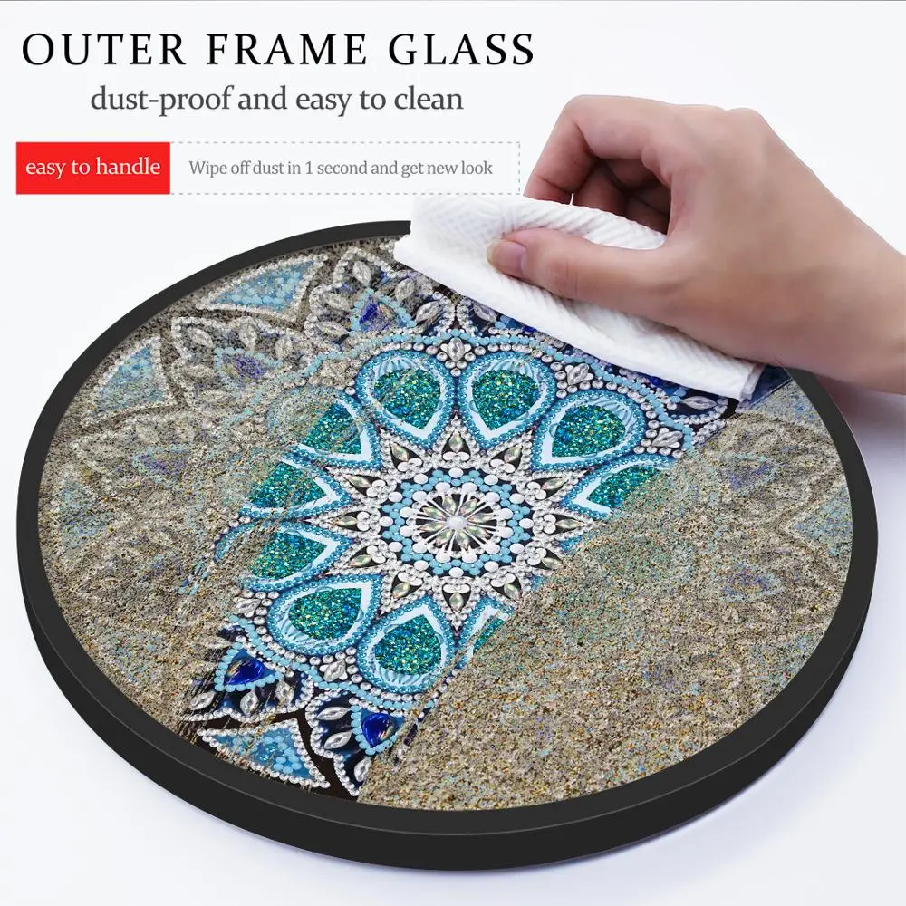 Mandala Designs Mural Tassels Diamond Painting With Round Frame Diamond Embroidery DIY Arts Home Wall Painting Decoration
Mandala Designs Mural Tassels Diamond Painting With Round Frame Diamond Embroidery DIY Arts Home Wall Painting Decoration