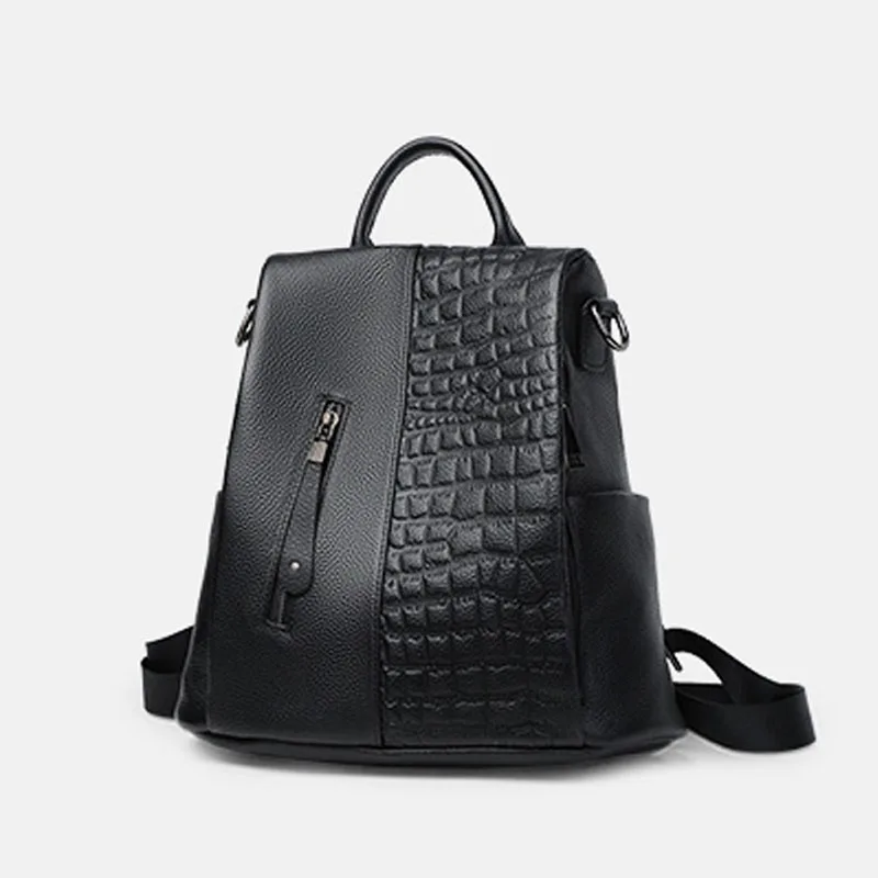 Multifunctional ladies backpack, new trendy all-match female bag, fashionable large-capacity first layer cowhide soft leather ba
Multifunctional ladies backpack, new trendy all-match female bag, fashionable large-capacity first layer cowhide soft leather ba