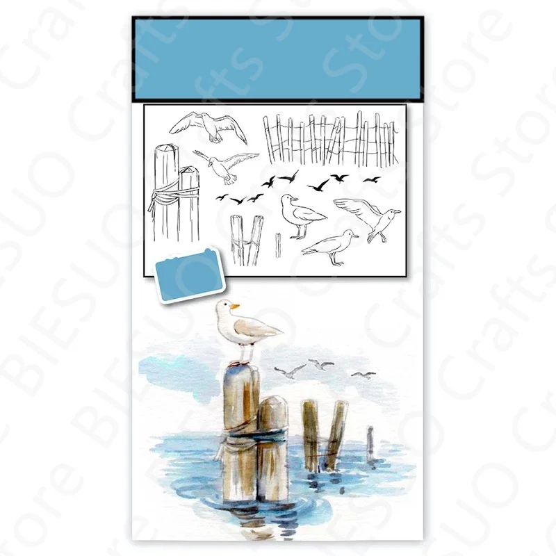 2021 New Branches Fence Seagull Pattern Clear Stamps For Decoration Craft Making Painting Card Scrapbooking No Metal Cutting Die
2021 New Branches Fence Seagull Pattern Clear Stamps For Decoration Craft Making Painting Card Scrapbooking No Metal Cutting Die