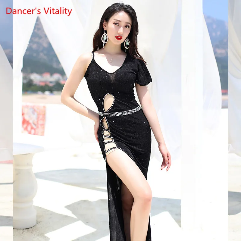Belly Dance Long Skirt Female Adult Elegant Sexy Dress Practice Clothes Summer And Autumn Profession Performance Clothing 
Belly Dance Long Skirt Female Adult Elegant Sexy Dress Practice Clothes Summer And Autumn Profession Performance Clothing