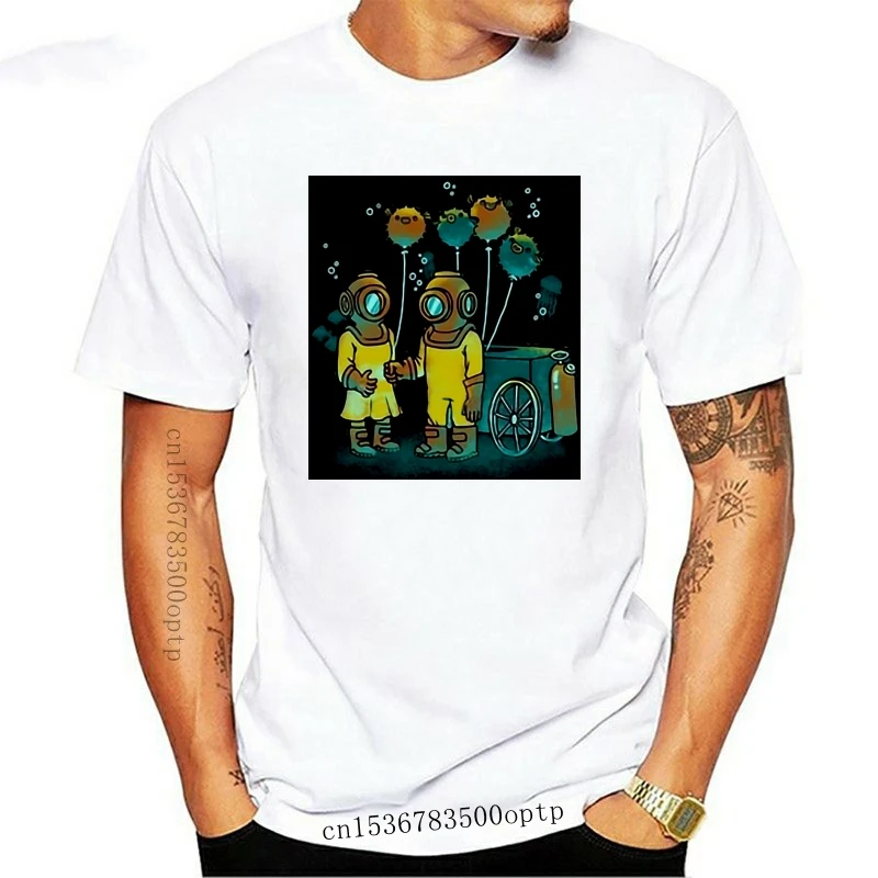 New Costume T-Shirt Hot Cheap Man The Balloonfish Vendor Short Sleeve Tshirt Round Neck Homme Deep Sea Diver Custom Made T Shirt
New Costume T-Shirt Hot Cheap Man The Balloonfish Vendor Short Sleeve Tshirt Round Neck Homme Deep Sea Diver Custom Made T Shirt