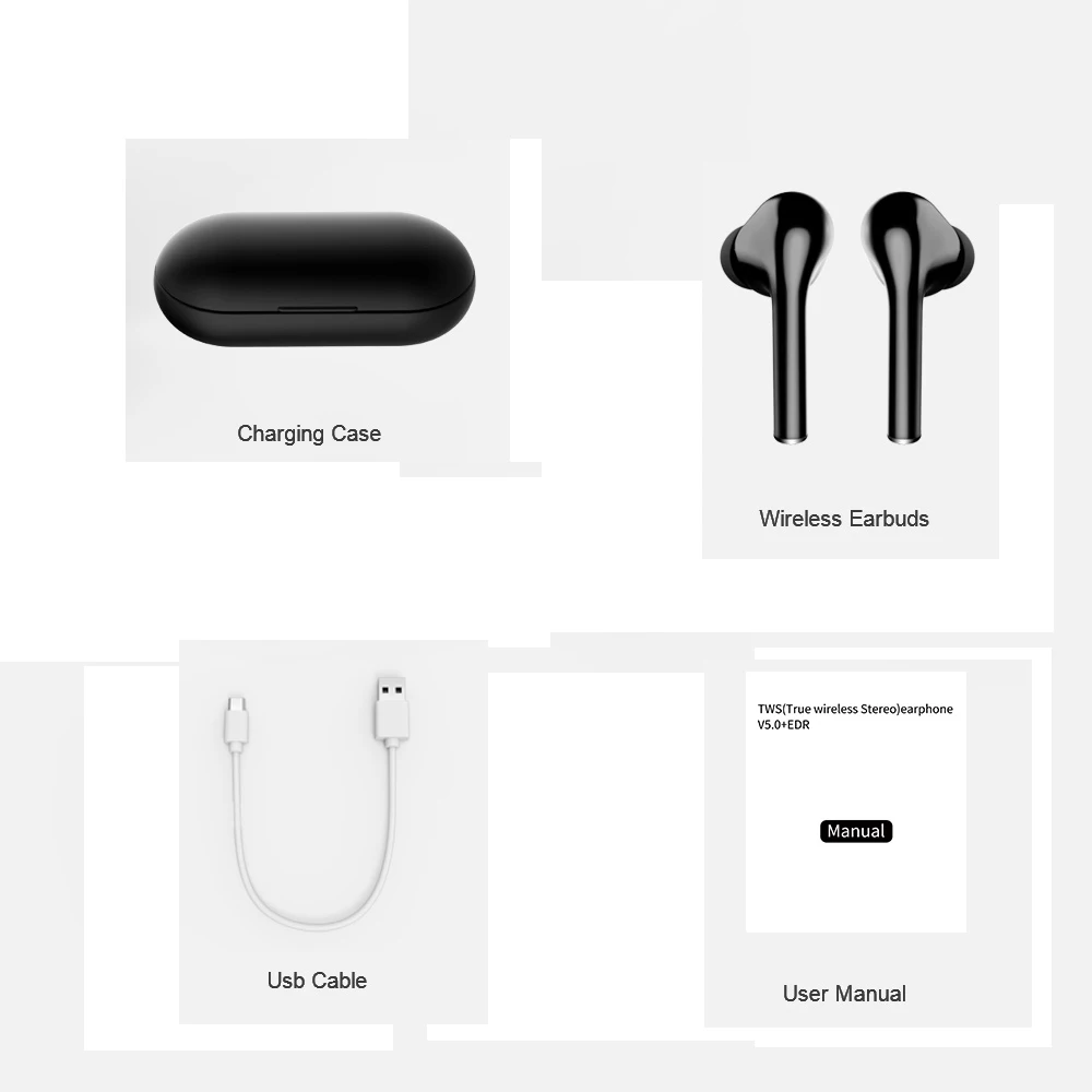 Wireless Headphones Bluetooth Wireless Earbuds Touch HD Stereo Wireless Bluetooth Earphones Apply To Smart Phone iphone
Wireless Headphones Bluetooth Wireless Earbuds Touch HD Stereo Wireless Bluetooth Earphones Apply To Smart Phone iphone