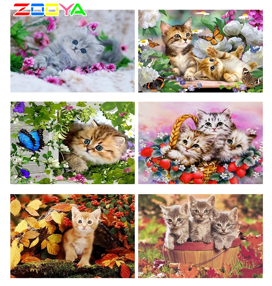 Zooya 5D DIY Алмазная картина мозаика/круглый Новое поступление вышивка крестиком