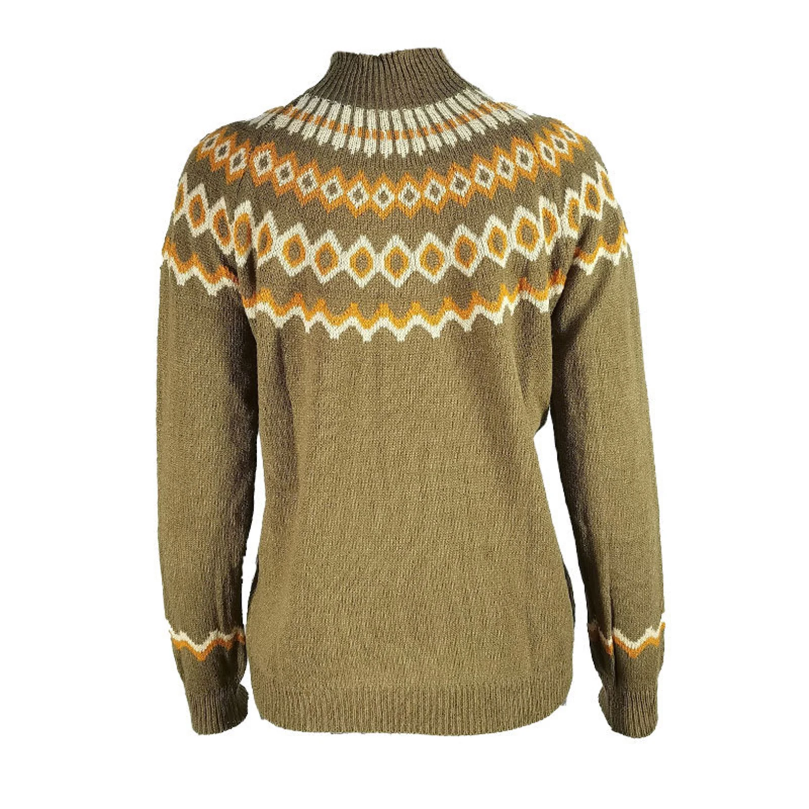 Women Turtle Neck Autumn Jacquard Weave Long Sleeve Jumper1 Pullover Knit Sweater
Women Turtle Neck Autumn Jacquard Weave Long Sleeve Jumper1 Pullover Knit Sweater