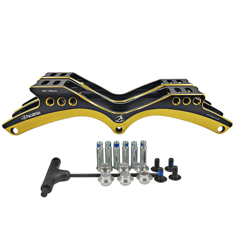 Professional Speed Skating Frame with 3 wheels Inline Skates Frame 165 195 aluminum integrated skating Bracket inline chassic
Professional Speed Skating Frame with 3 wheels Inline Skates Frame 165 195 aluminum integrated skating Bracket inline chassic