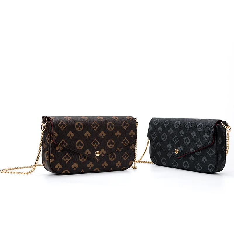 Vintage Fashion Messenger Bag Women New Composite Bag Shoulder Chains Bag Crossbody Bag Tote Leather Clutch Bags New 3-in-1 Bags
Vintage Fashion Messenger Bag Women New Composite Bag Shoulder Chains Bag Crossbody Bag Tote Leather Clutch Bags New 3-in-1 Bags