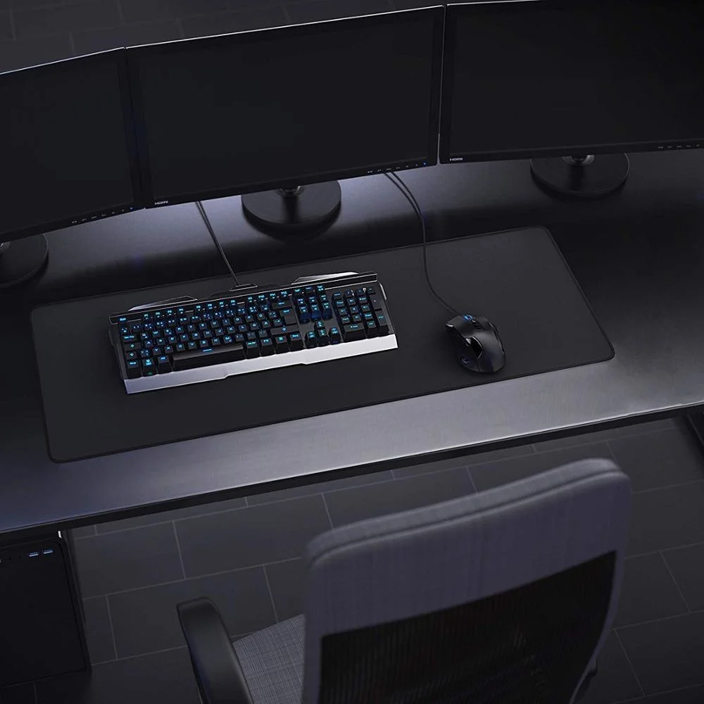 Pure Black Large Gaming Mouse Pad Colorful Lockedge Mouse Mat Keyboard Mat Table Mat Desk Mat For Notebook Laptop Gamer Mousepad
Pure Black Large Gaming Mouse Pad Colorful Lockedge Mouse Mat Keyboard Mat Table Mat Desk Mat For Notebook Laptop Gamer Mousepad