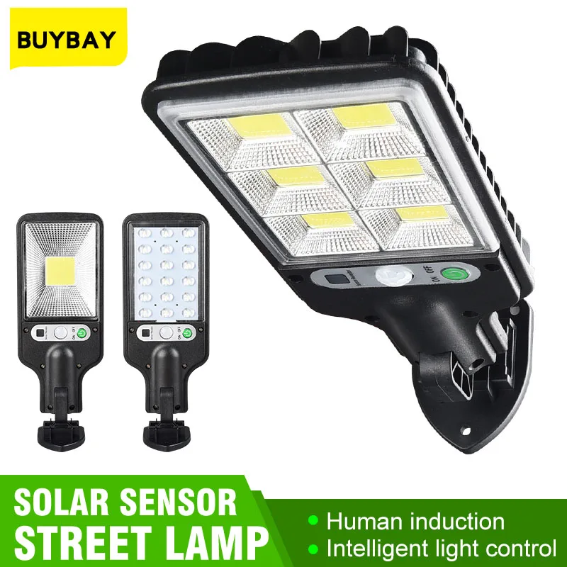 BUYBAY Solar Street Lights Outdoor Solar Lamp With 3 Light Mode Waterproof Motion Sensor Security Lighting for Garden Patio Path
BUYBAY Solar Street Lights Outdoor Solar Lamp With 3 Light Mode Waterproof Motion Sensor Security Lighting for Garden Patio Path