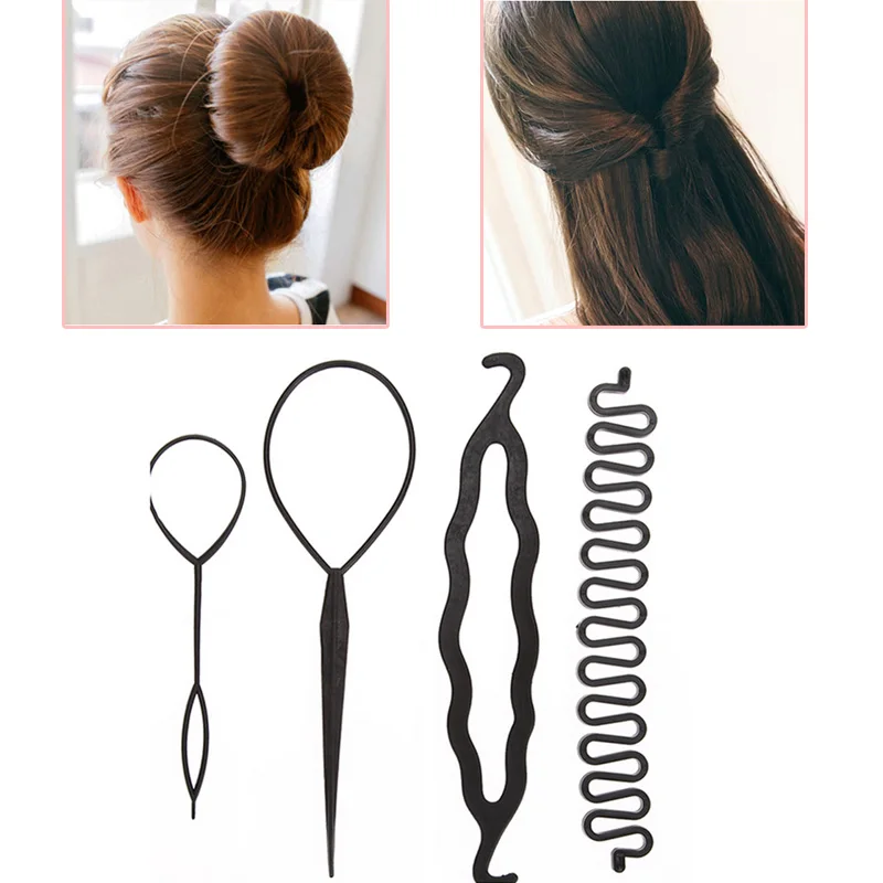 4pcs/set Magic Hair Braiding Twist Curler Set Hairpin Holding Braiders Pull Hair Ponytail DIY Tool
4pcs/set Magic Hair Braiding Twist Curler Set Hairpin Holding Braiders Pull Hair Ponytail DIY Tool