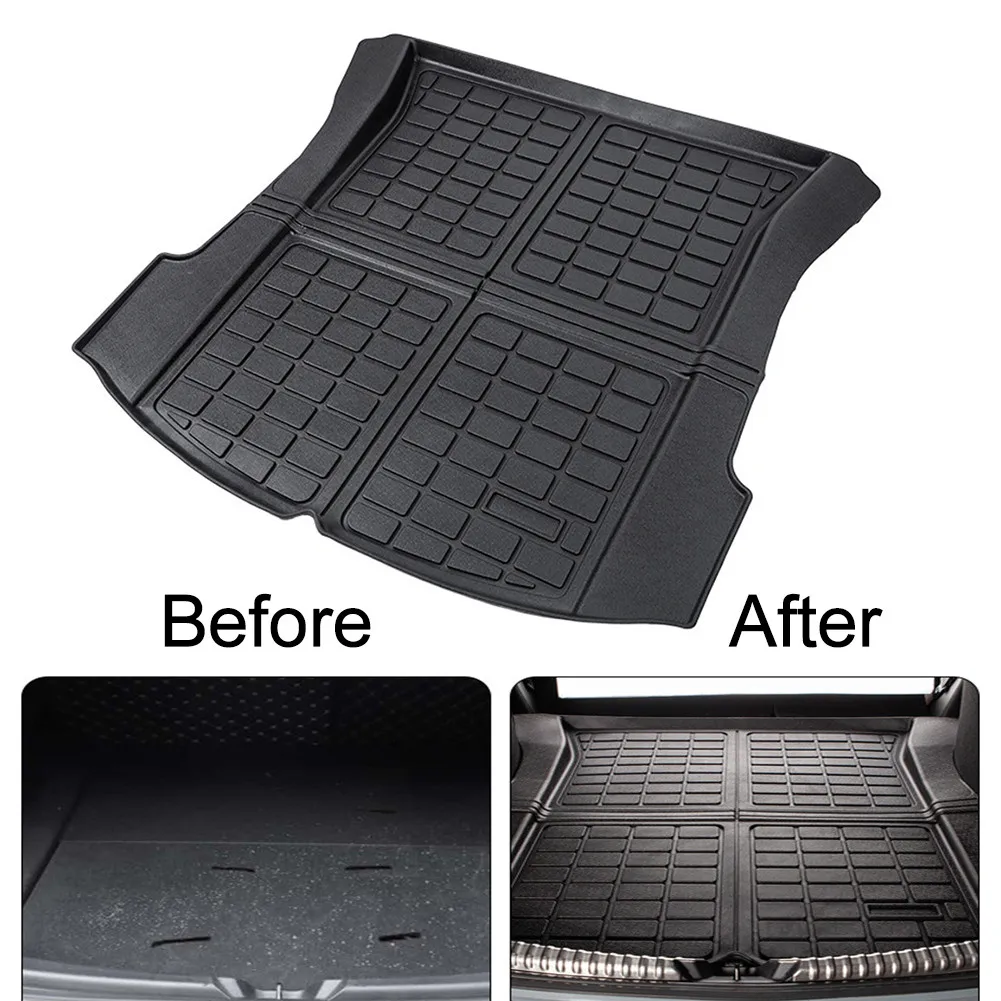 Upgrade Rear Trunk Storage Pad Cargo Pad Waterproof Protective Pads Trunk Tray Floor Mat For Model 3 2017-21 Trunk Mat TPE Pad
Upgrade Rear Trunk Storage Pad Cargo Pad Waterproof Protective Pads Trunk Tray Floor Mat For Model 3 2017-21 Trunk Mat TPE Pad