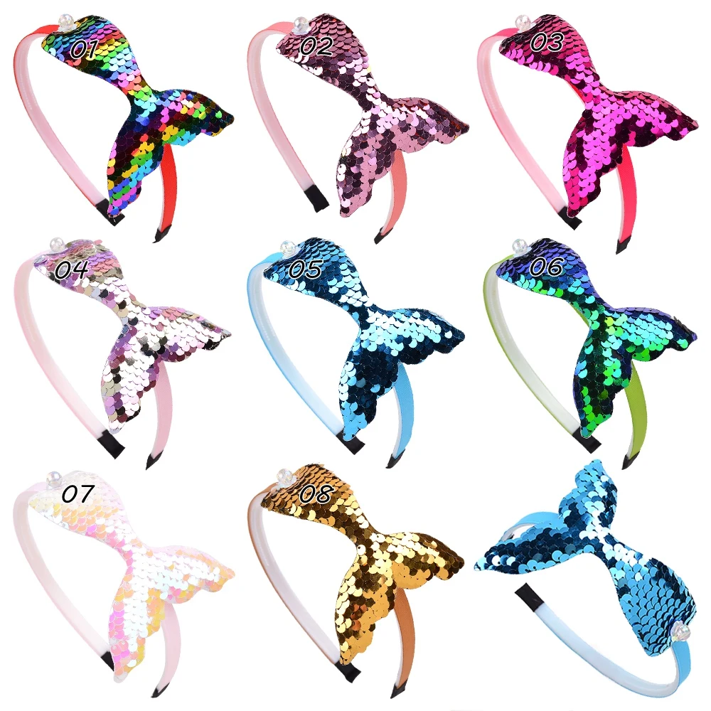 4.3 Inches Sequin Mermaid Pearl Hair Bows Elastic Hair Band Kids Girls Boutique Hairband Colorful Headwear Hair Accessories
4.3 Inches Sequin Mermaid Pearl Hair Bows Elastic Hair Band Kids Girls Boutique Hairband Colorful Headwear Hair Accessories