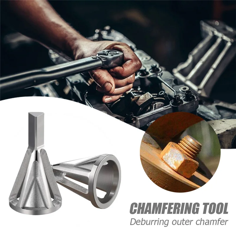 Tire Repair Deburring Tools Stainless Steel External Chamfer Tool Drill Bit Remove Burr Silver Motorcycle Car Repair Tool
Tire Repair Deburring Tools Stainless Steel External Chamfer Tool Drill Bit Remove Burr Silver Motorcycle Car Repair Tool