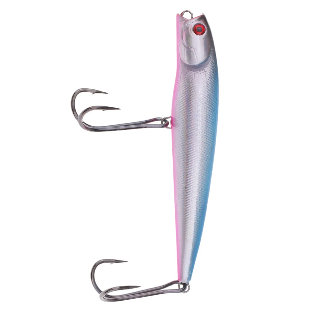 14cm/45g Floating Popper Fishing Lures 3D Eyes Topwater Minnow Hard Swimbait Fishing Bait for Bass Trout Walleye
14cm/45g Floating Popper Fishing Lures 3D Eyes Topwater Minnow Hard Swimbait Fishing Bait for Bass Trout Walleye