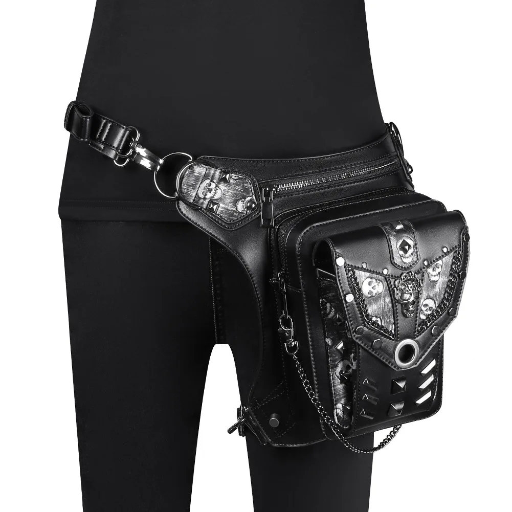 Steampunk Bags Gothic Waist Bags Packs Retro Rock Leather Women Fashion Men Holster Waist Bag Messenger Leg Bags Lock Buckle
Steampunk Bags Gothic Waist Bags Packs Retro Rock Leather Women Fashion Men Holster Waist Bag Messenger Leg Bags Lock Buckle