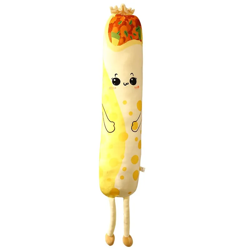 High Quality new Cartoon Long Toast Bread Plush Toy Stuffed Food Toast Pillow Sleeping Bolster Creative Gift for Kids
High Quality new Cartoon Long Toast Bread Plush Toy Stuffed Food Toast Pillow Sleeping Bolster Creative Gift for Kids