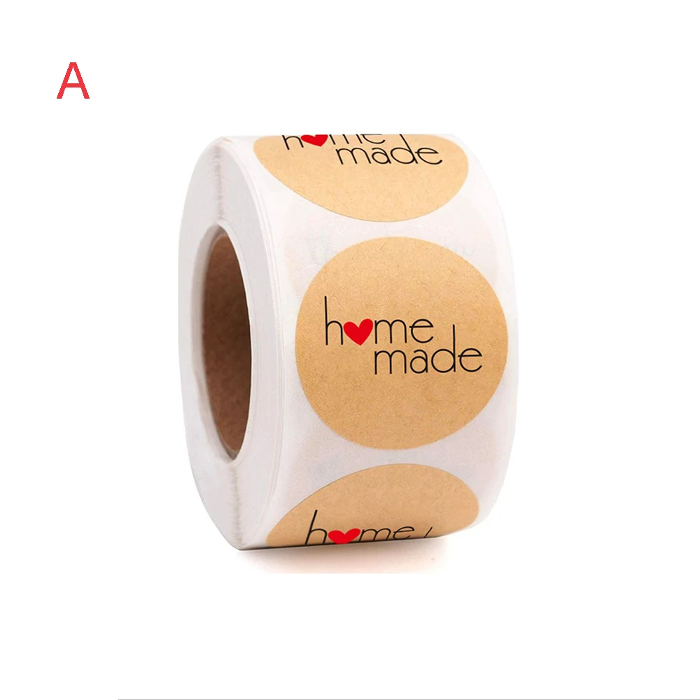 500pcs Round Natural Kraft Handmade Stickers Scrapbooking For Package Adhesive Thank You Sticker Seal Labels Stationery
500pcs Round Natural Kraft Handmade Stickers Scrapbooking For Package Adhesive Thank You Sticker Seal Labels Stationery