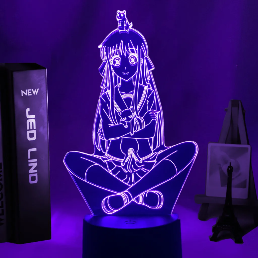 Anime Led Light Fruits Basket Tohru Honda for Bedroom Decor Night Light Birthday Gift Kids Room 3d Desk Lamp Manga Fruits Basket
Anime Led Light Fruits Basket Tohru Honda for Bedroom Decor Night Light Birthday Gift Kids Room 3d Desk Lamp Manga Fruits Basket