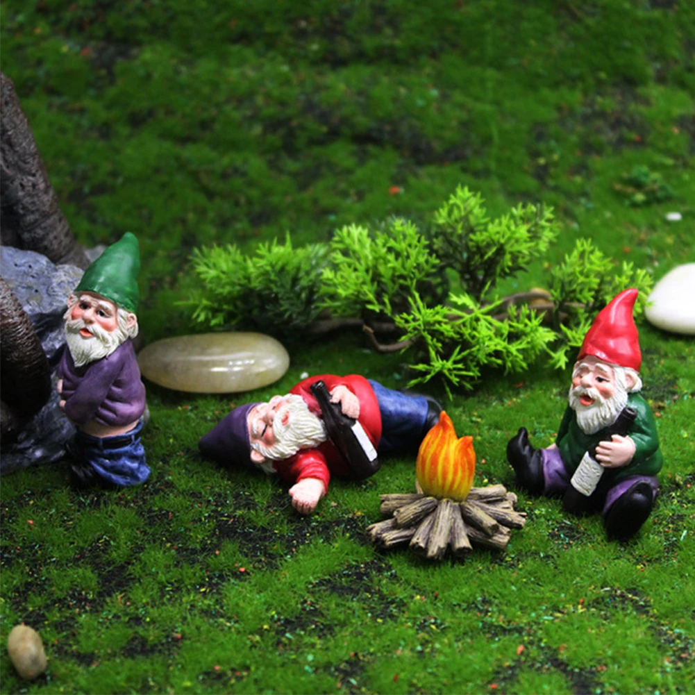 1pcs Mini Drunk Gnome Dwarfs Funny Resin Statue Cute Bonsai Decoration For Desk Outdoor Garden Sculpture Decor Crafts Figurines
1pcs Mini Drunk Gnome Dwarfs Funny Resin Statue Cute Bonsai Decoration For Desk Outdoor Garden Sculpture Decor Crafts Figurines