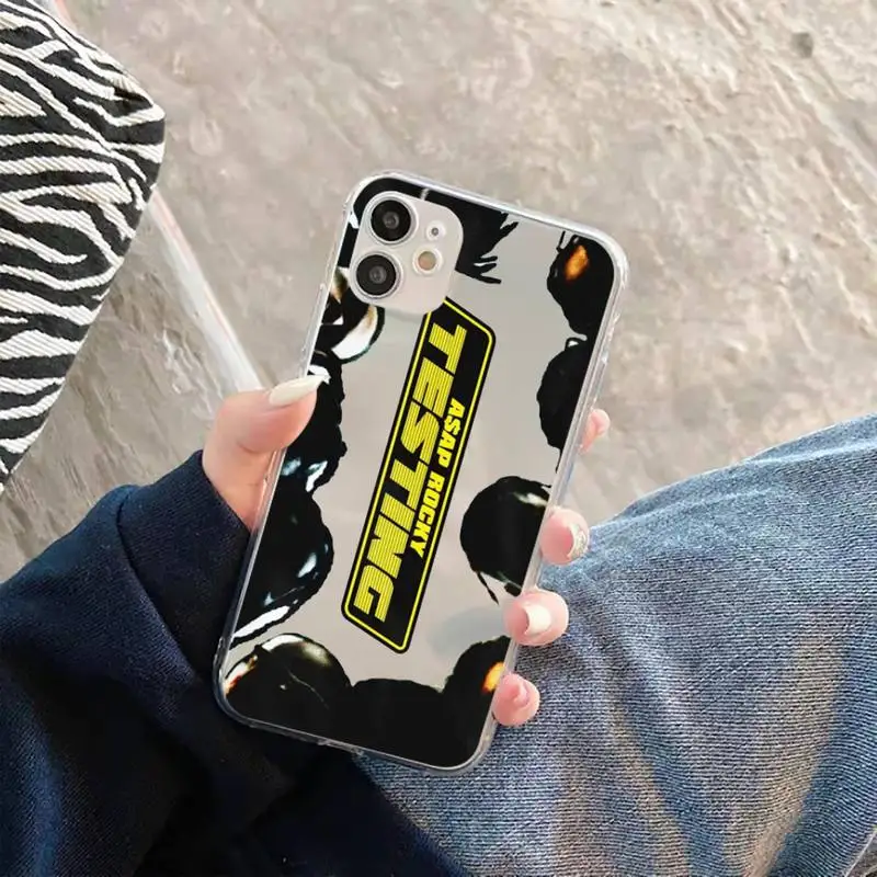 Asap Rocky Phone Case Transparent for Clear iPhone case 11 12 mini pro XS MAX 8 7 6 6S Plus X 5S SE 2020 XR
Asap Rocky Phone Case Transparent for Clear iPhone case 11 12 mini pro XS MAX 8 7 6 6S Plus X 5S SE 2020 XR