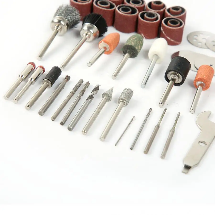 46 Pcs Electric Grinder Accessory Kit Sandpaper Alloy for Cutting Grinding Polishing
46 Pcs Electric Grinder Accessory Kit Sandpaper Alloy for Cutting Grinding Polishing