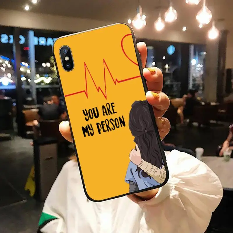 Greys Anatomy You're My Person Phone Case for iPhone 11 12 pro XS MAX 8 7 6 6S Plus X 5S SE 2020 XR
Greys Anatomy You're My Person Phone Case for iPhone 11 12 pro XS MAX 8 7 6 6S Plus X 5S SE 2020 XR