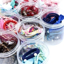 20pcs Christmas Fashion Elastic Women Hair Accessories Girls Bands Children Knot Rope Hair Tips on sale