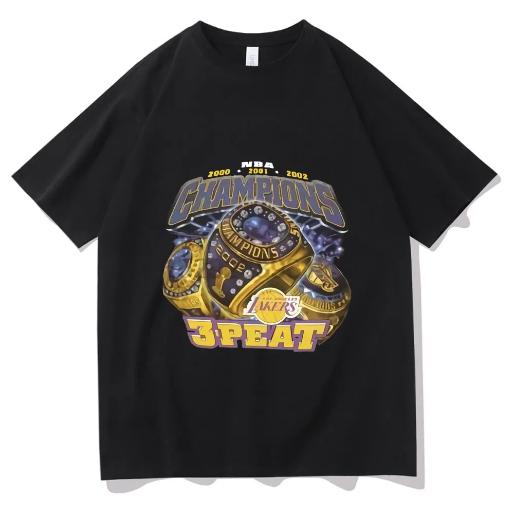 2021 New Fashion Cool VINTAGE LOS ANGELES LAKES CHAMPIONS 3 PEAT RINGS T-shirt Men Women Casual Tee Couples Basketball Clothes
2021 New Fashion Cool VINTAGE LOS ANGELES LAKES CHAMPIONS 3 PEAT RINGS T-shirt Men Women Casual Tee Couples Basketball Clothes
