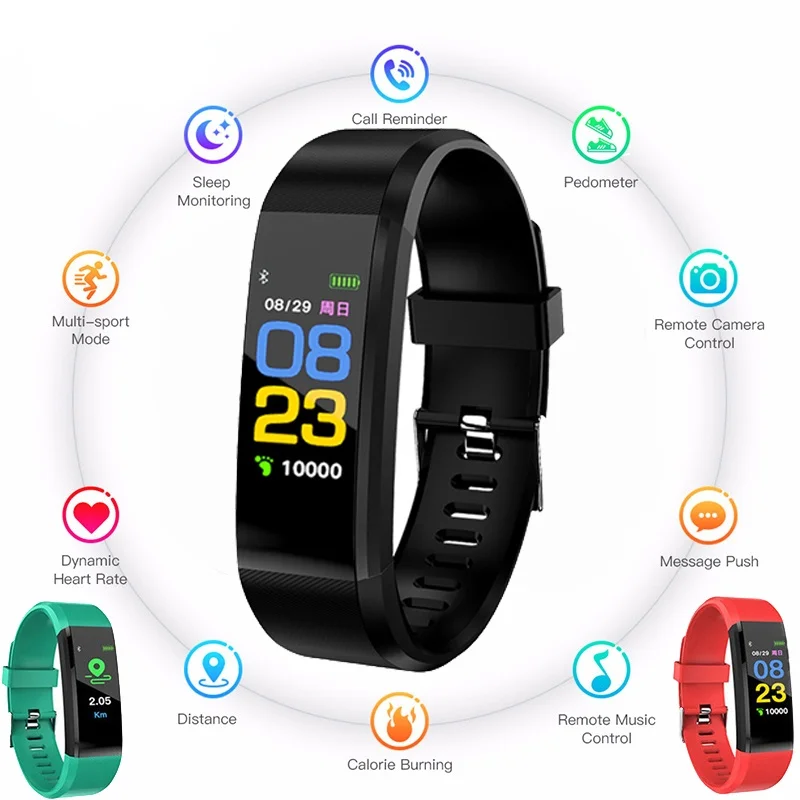 Children's Watch LED Display Touch Color Screen Digital Electronic Watch Waterproof Heart Rate Pedometer Kids Watches
Children's Watch LED Display Touch Color Screen Digital Electronic Watch Waterproof Heart Rate Pedometer Kids Watches