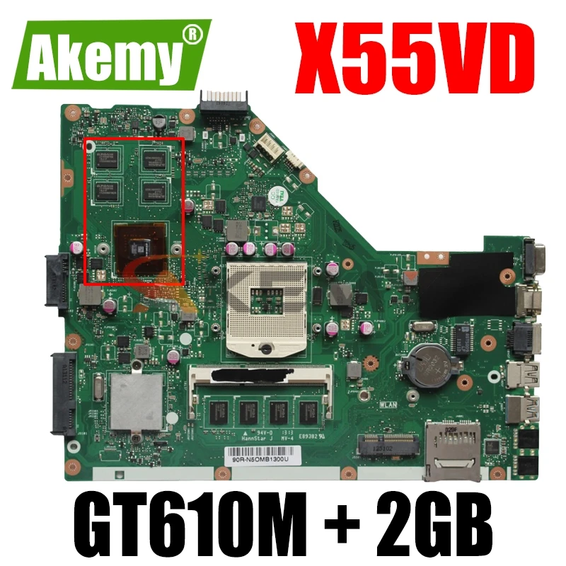 Материнская плата X55VD Материнская плата Asus X55V X55VD REV2.0 REV2.1 X55VD материнская плата для ноутбука с GT610M + 2 Гб тестовая работа 100%
Материнская плата X55VD Материнская плата Asus X55V X55VD REV2.0 REV2.1 X55VD материнская плата для ноутбука с GT610M + 2 Гб тестовая работа 100%