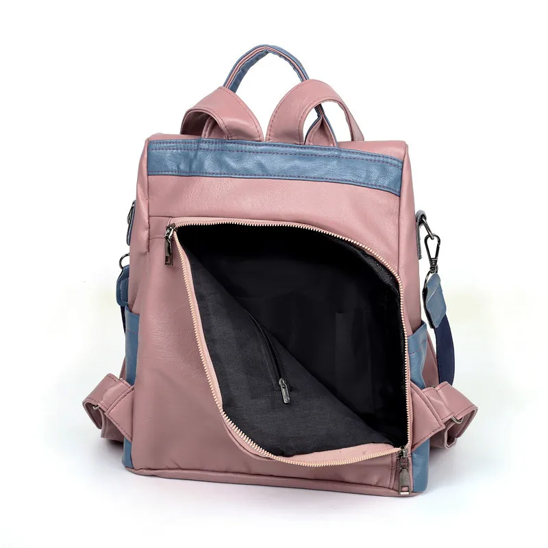 Модный Противоугонный рюкзак женский досуг плечо школьная сумка для девочек